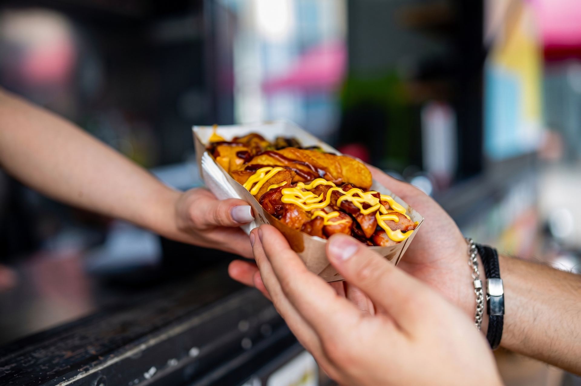 Hot Dog From Food Truck in DFW