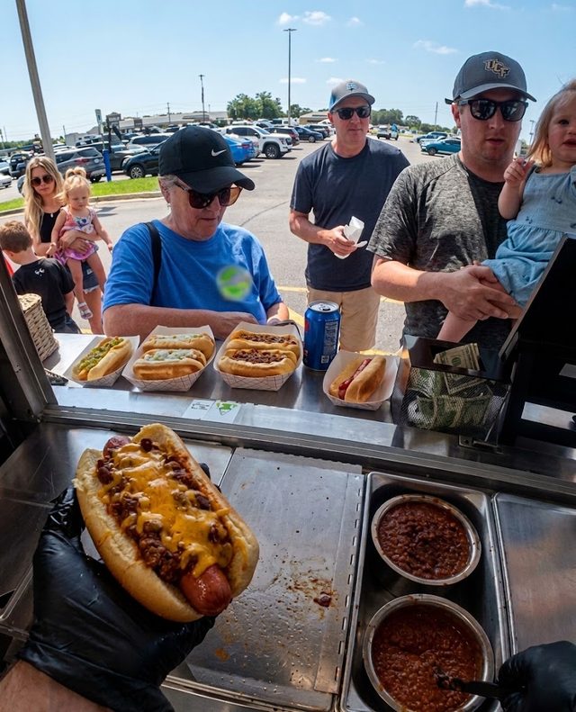 Soft launch day for the Lucky Dogs Kitchen food truck